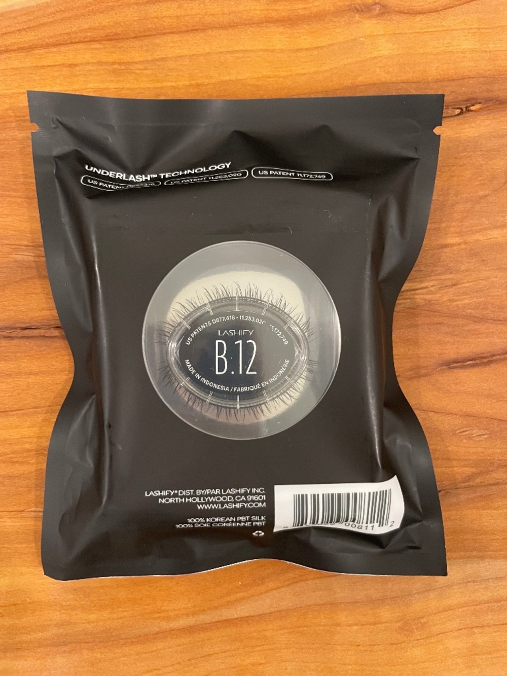 NWT LASHIFY Gossamer Lash Set 100% Korean PBT Silk - Bold B.12